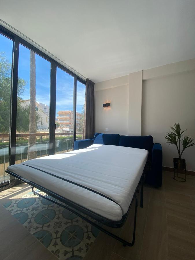 Apartamento Studio Don Jim Family, Beautiful Luxurious New Studio Near Arenal Beach Jávea Exterior foto